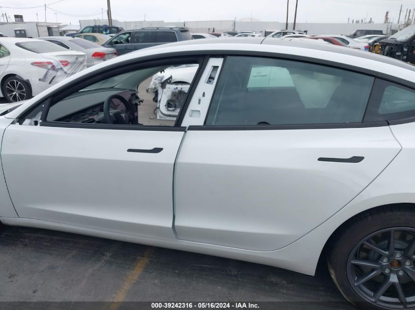 2023 Tesla Model 3 Rear-Wheel Drive VIN: 5YJ3E1EA9PF561217 Lot: 39242316