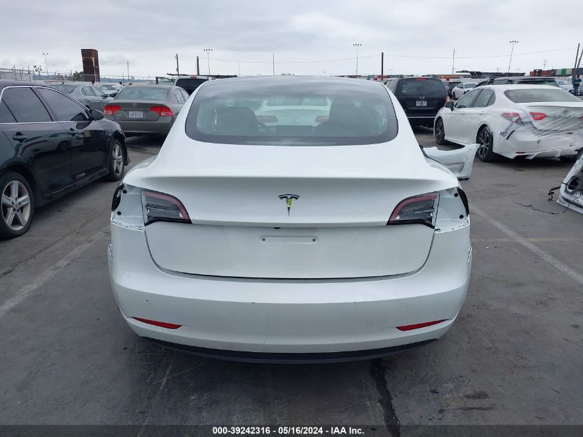 2023 Tesla Model 3 Rear-Wheel Drive VIN: 5YJ3E1EA9PF561217 Lot: 39242316