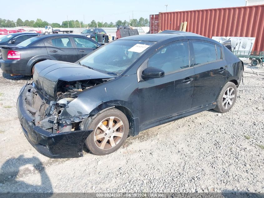 2012 Nissan Sentra 2.0 Sr VIN: 3N1AB6AP6CL666822 Lot: 39242337