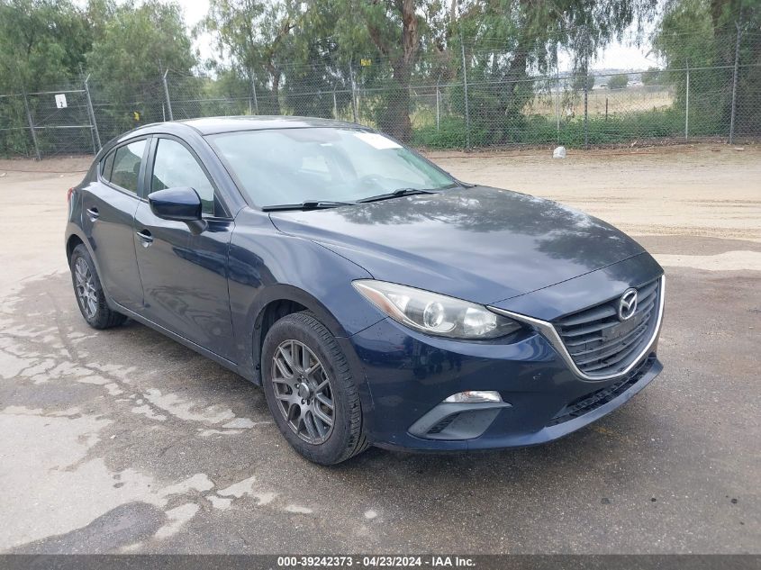 2016 MAZDA MAZDA3 I SPORT - JM1BM1J7XG1306271