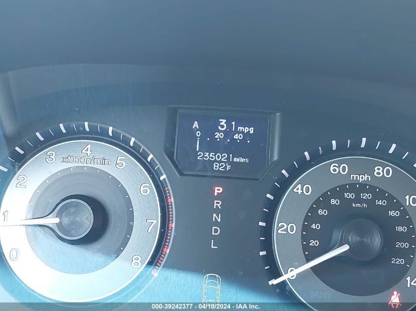 2013 Honda Odyssey Touring/Touring Elite VIN: 5FNRL5H98DB057049 Lot: 39242377