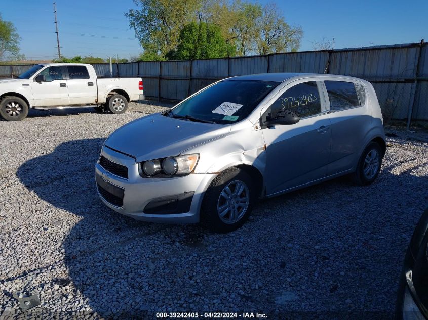 2012 Chevrolet Sonic 2Lt VIN: 1G1JC6SHXC4122971 Lot: 39242405