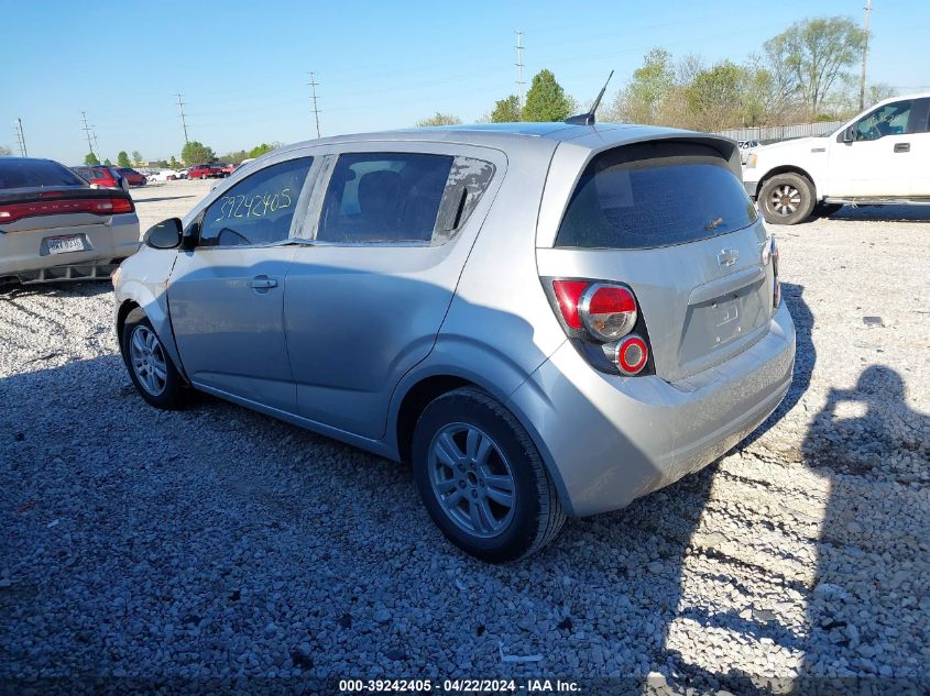 2012 Chevrolet Sonic 2Lt VIN: 1G1JC6SHXC4122971 Lot: 39242405