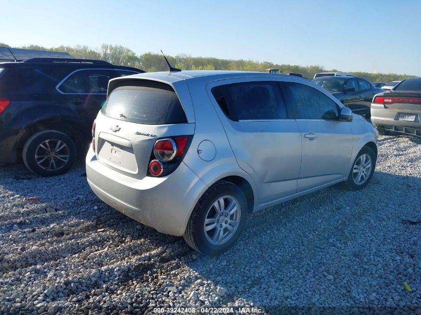 2012 Chevrolet Sonic 2Lt VIN: 1G1JC6SHXC4122971 Lot: 39242405