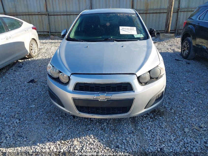 2012 Chevrolet Sonic 2Lt VIN: 1G1JC6SHXC4122971 Lot: 39242405