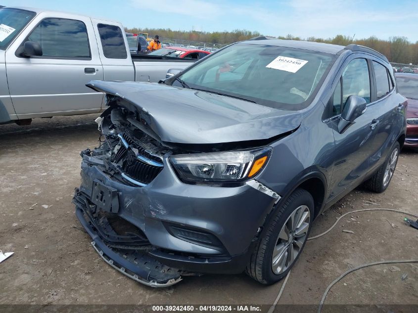 2019 Buick Encore Awd Preferred VIN: KL4CJESB4KB945931 Lot: 39242450