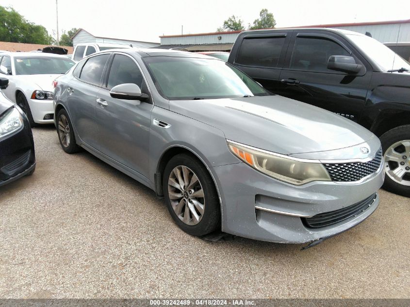 2016 Kia Optima Ex VIN: 5XXGU4L32GG097632 Lot: 39242489