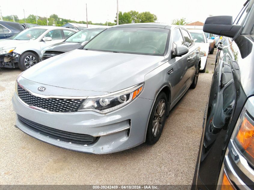 2016 Kia Optima Ex VIN: 5XXGU4L32GG097632 Lot: 39242489