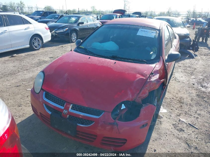 2004 Dodge Neon Se VIN: 1B3ES26C84D556957 Lot: 39242499