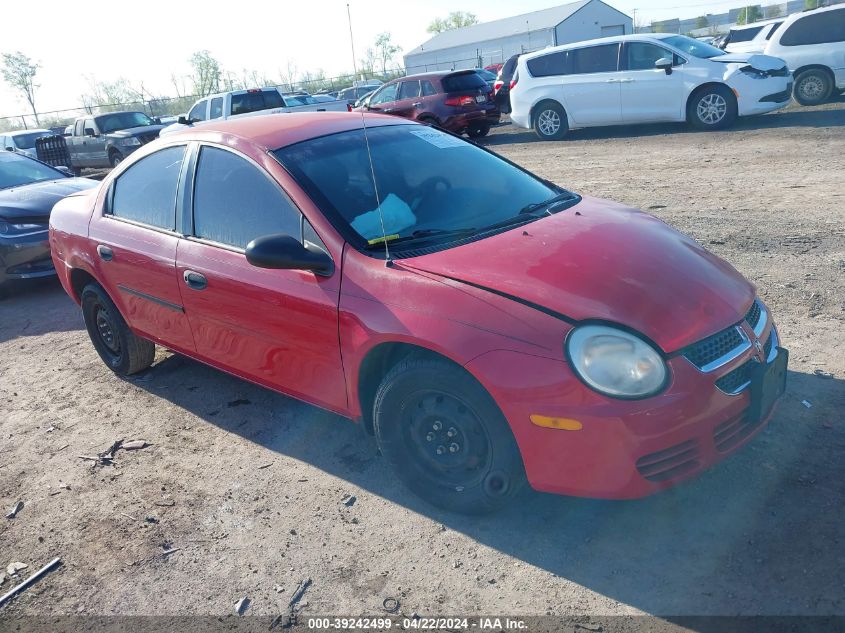 2004 Dodge Neon Se VIN: 1B3ES26C84D556957 Lot: 39242499