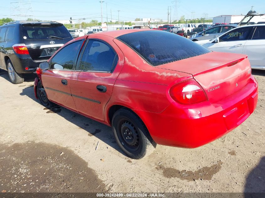2004 Dodge Neon Se VIN: 1B3ES26C84D556957 Lot: 39242499