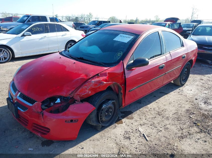 2004 Dodge Neon Se VIN: 1B3ES26C84D556957 Lot: 39242499