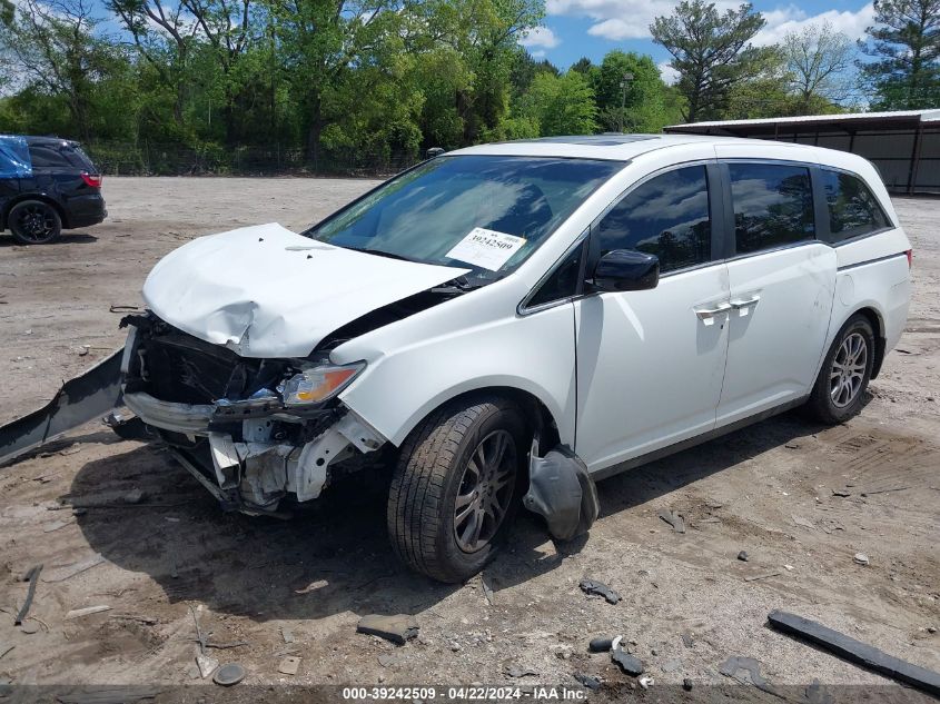 2012 Honda Odyssey Ex-L VIN: 5FNRL5H62CB088964 Lot: 39242509