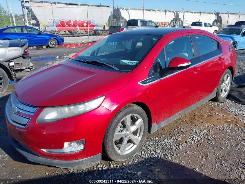 1G1RD6E44CU101106 | 2012 CHEVROLET VOLT