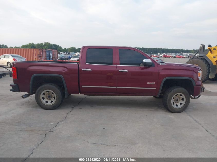 2014 GMC Sierra 1500 Slt VIN: 3GTU2VEC1EG470858 Lot: 39242520