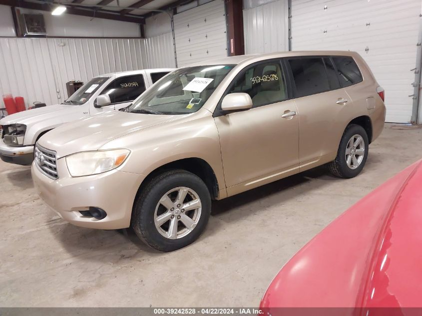 2008 Toyota Highlander VIN: JTEDS41A982024948 Lot: 39242528