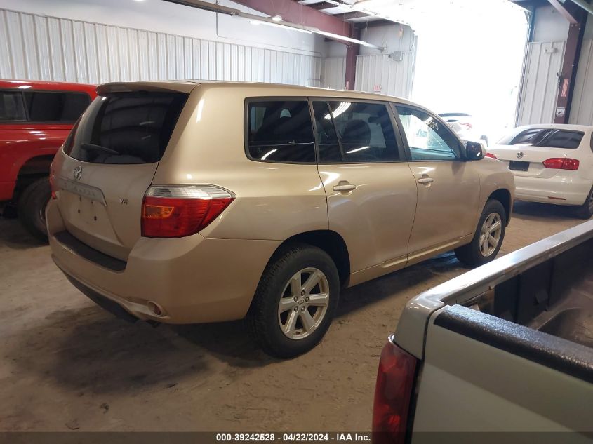 2008 Toyota Highlander VIN: JTEDS41A982024948 Lot: 39242528
