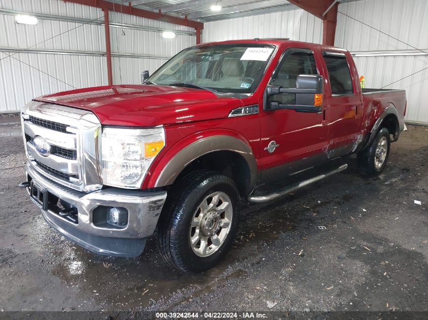 2016 Ford F-250 Lariat VIN: 1FT7W2BT3GEB22302 Lot: 39242544