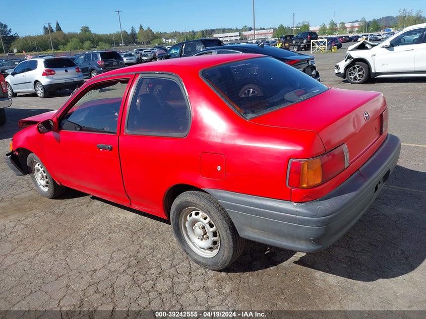 1993 Toyota Tercel Std VIN: JT2EL46S4P0320602 Lot: 39242555