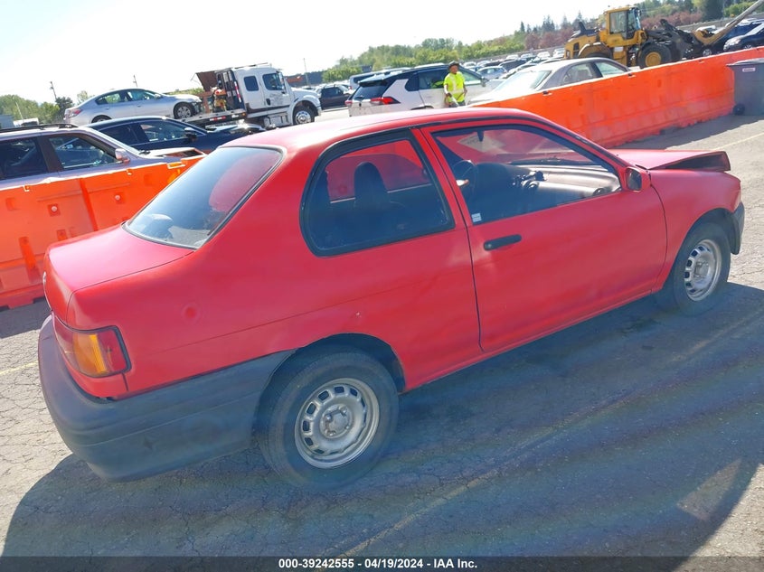 1993 Toyota Tercel Std VIN: JT2EL46S4P0320602 Lot: 39242555