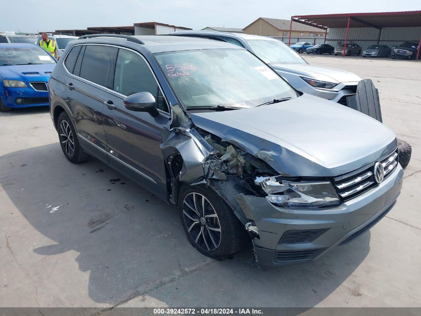 2021 Volkswagen Tiguan 2.0T Se/2.0T Se R-Line Black/2.0T Sel VIN: 3VV3B7AX7MM106087 Lot: 39242572