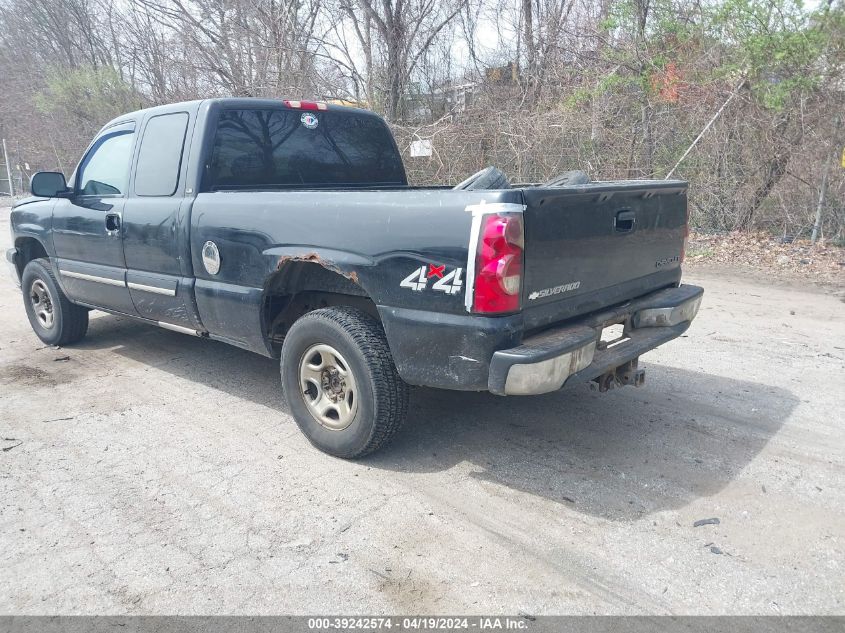 2004 Chevrolet Silverado 1500 Ls VIN: 2GCEK19T141306931 Lot: 39242574