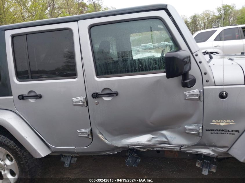 2015 Jeep Wrangler Unlimited Sahara VIN: 1C4BJWEGXFL704308 Lot: 39242613