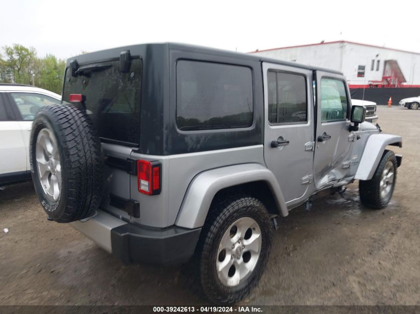 2015 Jeep Wrangler Unlimited Sahara VIN: 1C4BJWEGXFL704308 Lot: 39242613
