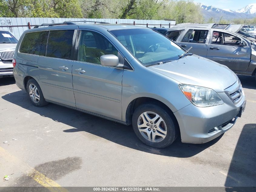 2007 Honda Odyssey Ex-L VIN: 5FNRL38717B024238 Lot: 39242621