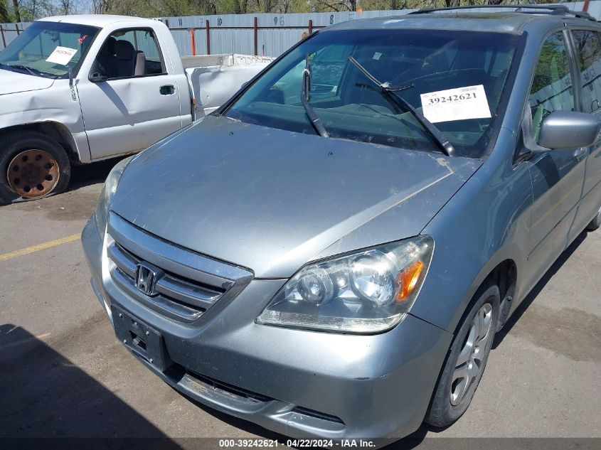 2007 Honda Odyssey Ex-L VIN: 5FNRL38717B024238 Lot: 39242621