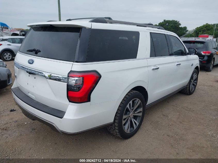 2021 Ford Expedition King Ranch Max VIN: 1FMJK1PT6MEA80185 Lot: 39242712