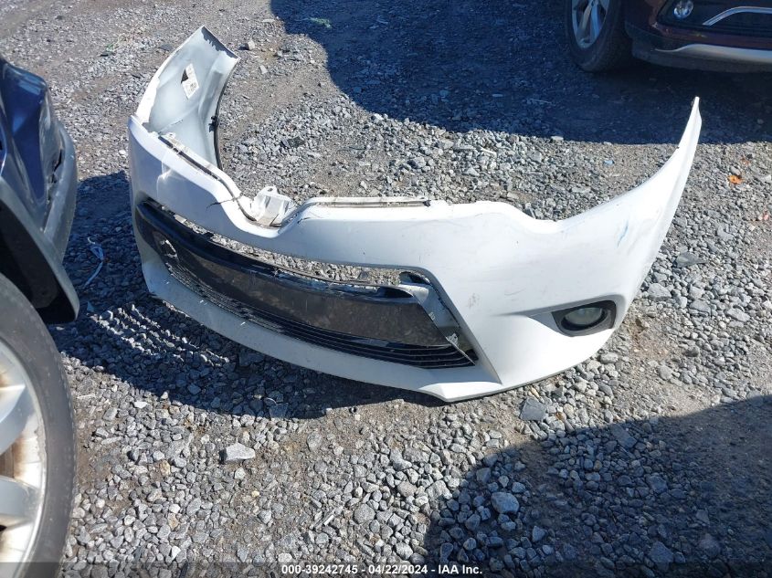 2015 Toyota Corolla Le VIN: 2T1BURHEXFC255495 Lot: 39242745