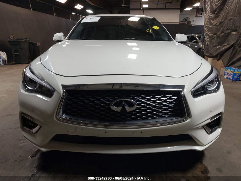 2021 Infiniti Q50 Luxe Awd VIN: JN1EV7BR0MM750544 Lot: 39242760