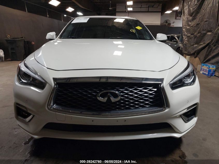 2021 Infiniti Q50 Luxe Awd VIN: JN1EV7BR0MM750544 Lot: 39242760