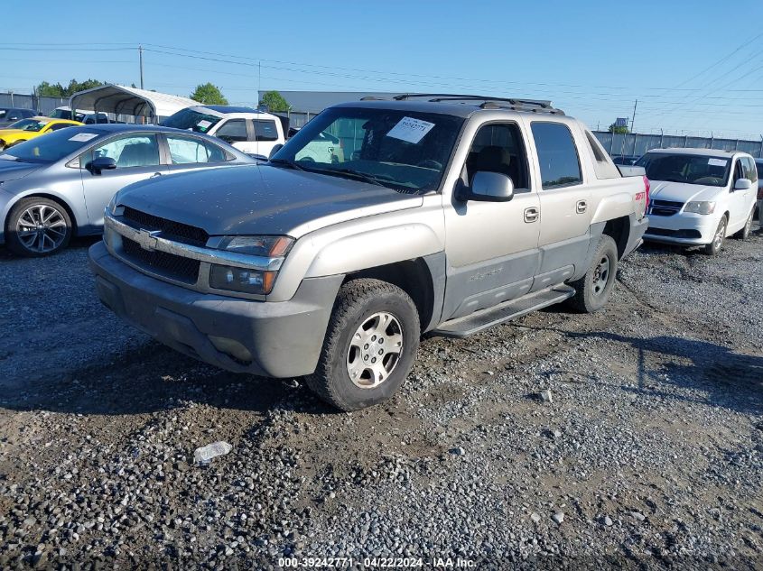 2003 Chevrolet Avalanche 1500 VIN: 3GNEK13T43G128695 Lot: 39242771