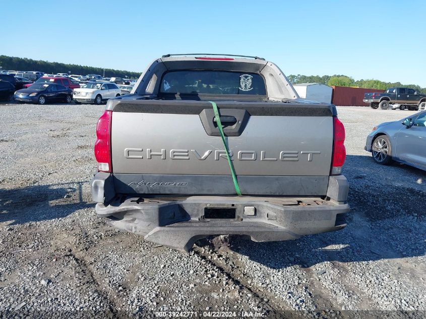 2003 Chevrolet Avalanche 1500 VIN: 3GNEK13T43G128695 Lot: 39242771