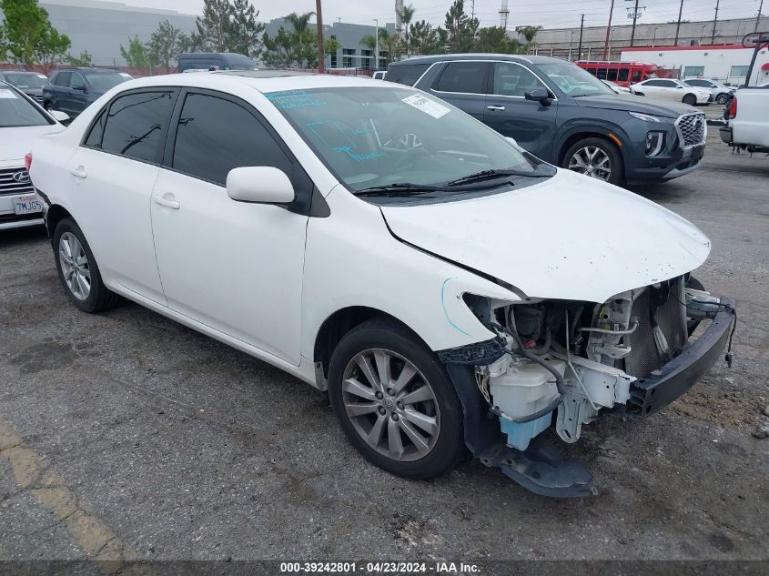 2010 Toyota Corolla Xle VIN: 1NXBU4EE7AZ222842 Lot: 39242801