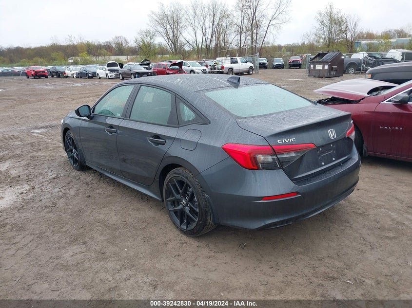 VIN 2HGFE2F51RH509308 2024 HONDA CIVIC SPORT