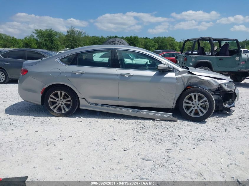 2016 Chrysler 200 Limited VIN: 1C3CCCAB9GN166430 Lot: 39242831