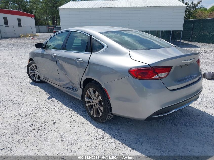 2016 Chrysler 200 Limited VIN: 1C3CCCAB9GN166430 Lot: 39242831