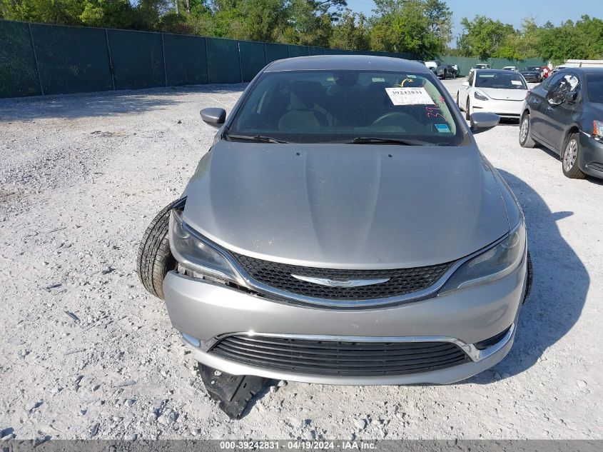 2016 Chrysler 200 Limited VIN: 1C3CCCAB9GN166430 Lot: 39242831