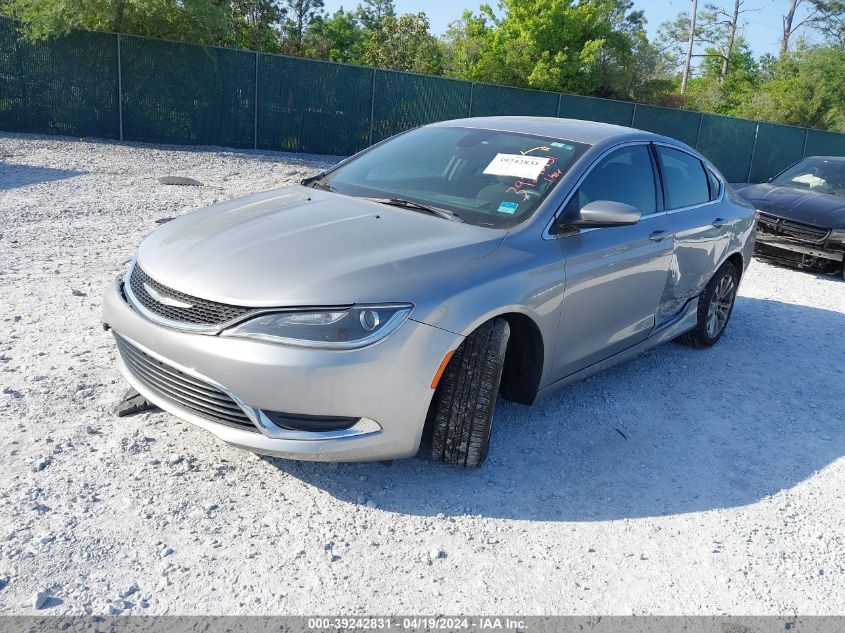 2016 Chrysler 200 Limited VIN: 1C3CCCAB9GN166430 Lot: 39242831