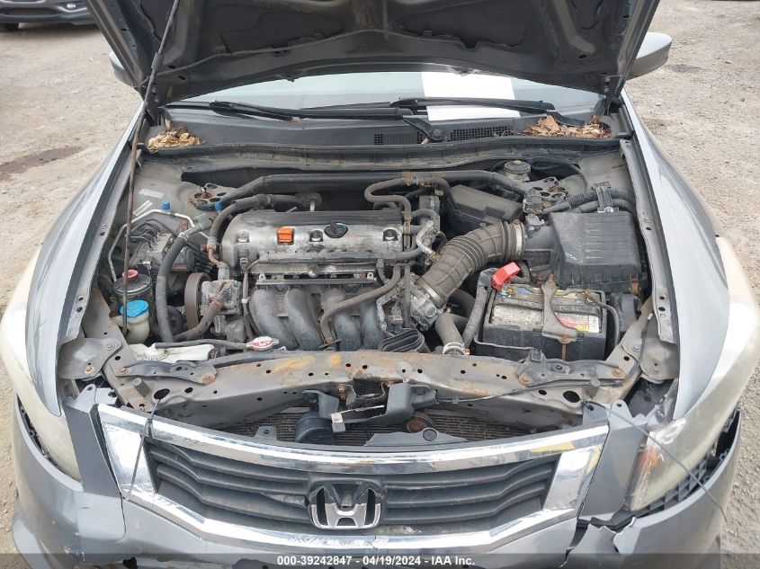 2010 Honda Accord 2.4 Ex-L VIN: 1HGCP2F86AA084484 Lot: 39242847