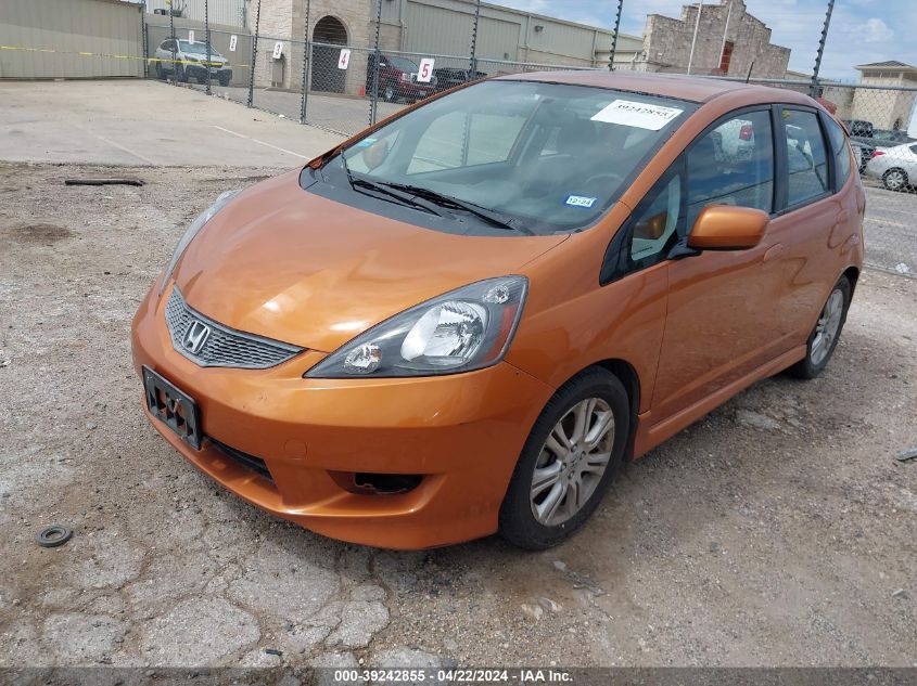 2009 Honda Fit Sport VIN: JHMGE88459S063794 Lot: 39242855