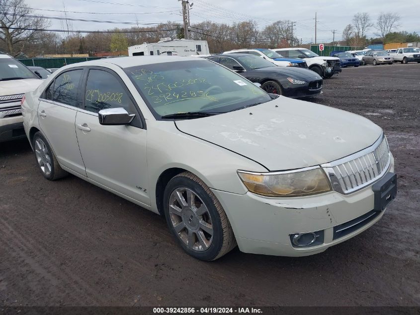 2007 Lincoln Mkz VIN: 3LNHM26T87R636692 Lot: 39242856