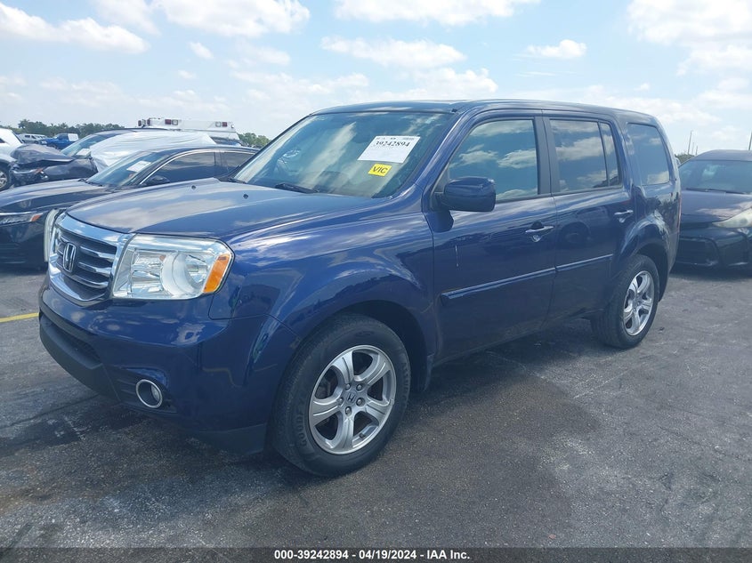 2013 HONDA PILOT VIN: 5FNYF3H53DB004554