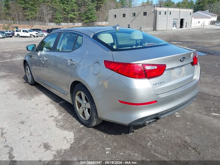 KNAGM4A74F5571599 | 2015 KIA OPTIMA