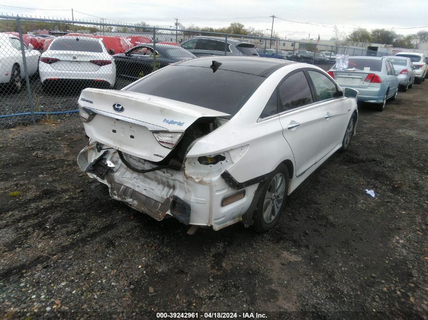 KMHEC4A49EA103856 | 2014 HYUNDAI SONATA HYBRID