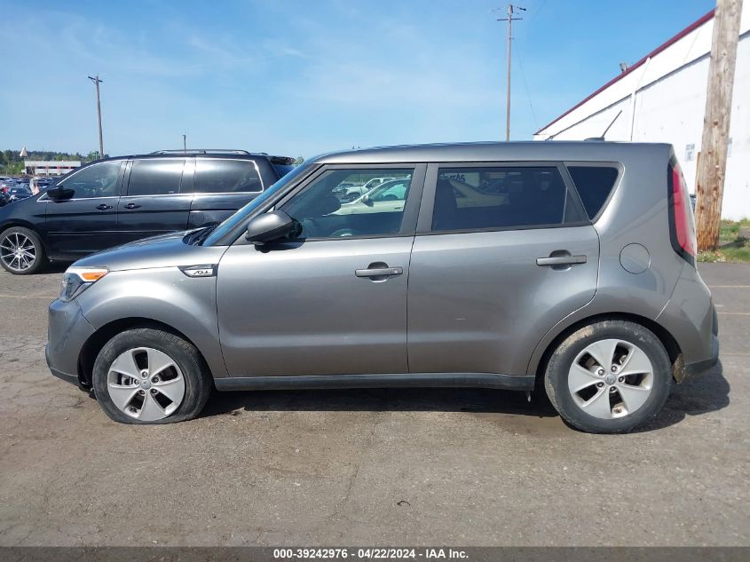 2016 Kia Soul VIN: KNDJN2A27G7288117 Lot: 39242976