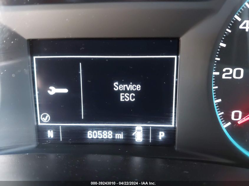 2019 Chevrolet Equinox Ls VIN: 3GNAXHEV8KL365588 Lot: 39243010